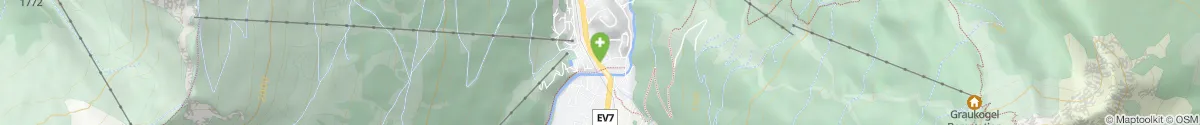 Kartendarstellung des Standorts für Kurapotheke in 5640 Bad Gastein